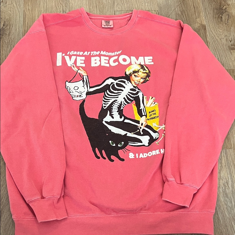 Kristen Jones Halloween 2024 “Monster I’ve become” Crewneck Sweatshirt